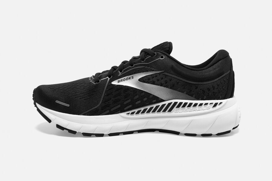 Brooks Running Shoes - Adrenaline GTS 21 Road Womens - Black/White - CBJ-368421